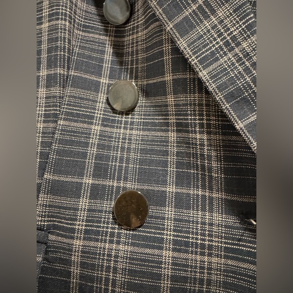 Rachel Zoe Plaid Blazer. Size Small - Picture 3 of 5